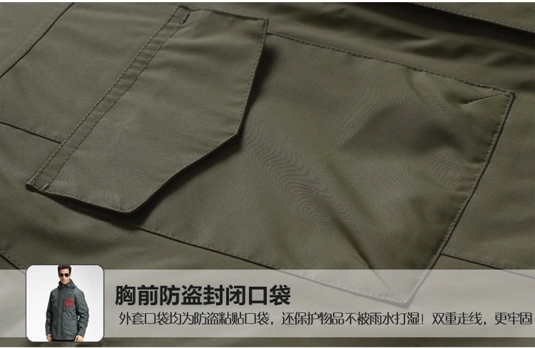 胸前防盗封闭口袋 胸前防盗封闭口袋